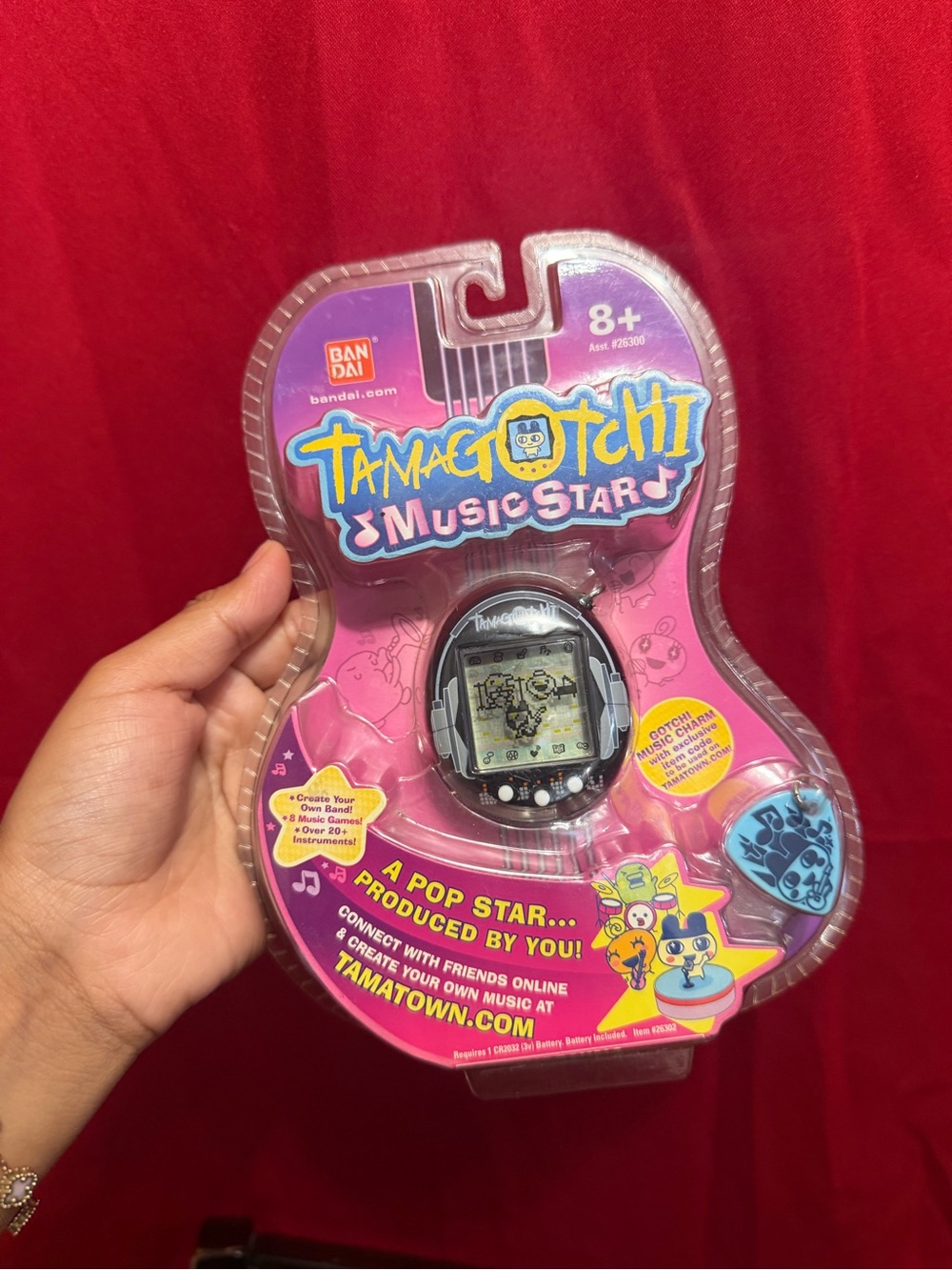 Tamagotchi Music Star Portable Digital Pet - Black